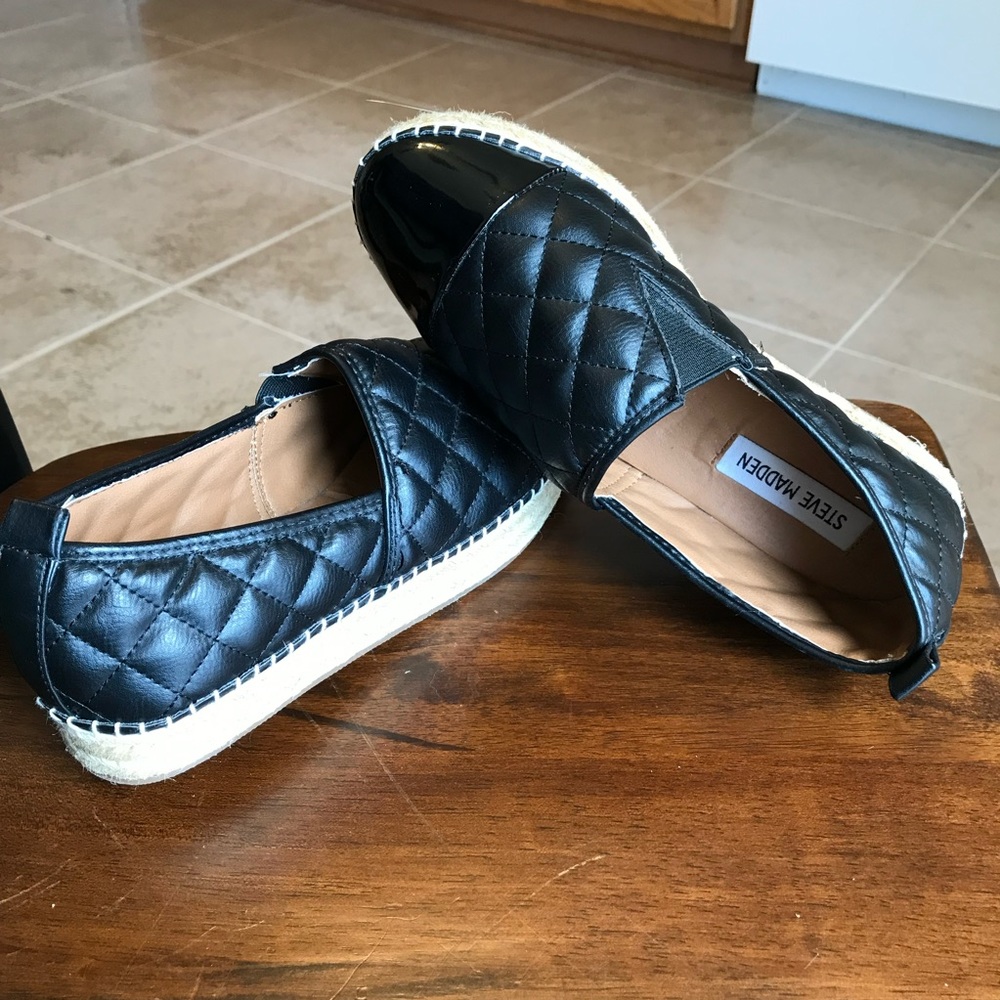 Steve Madden - Palamo Quilted Espadrille Flats